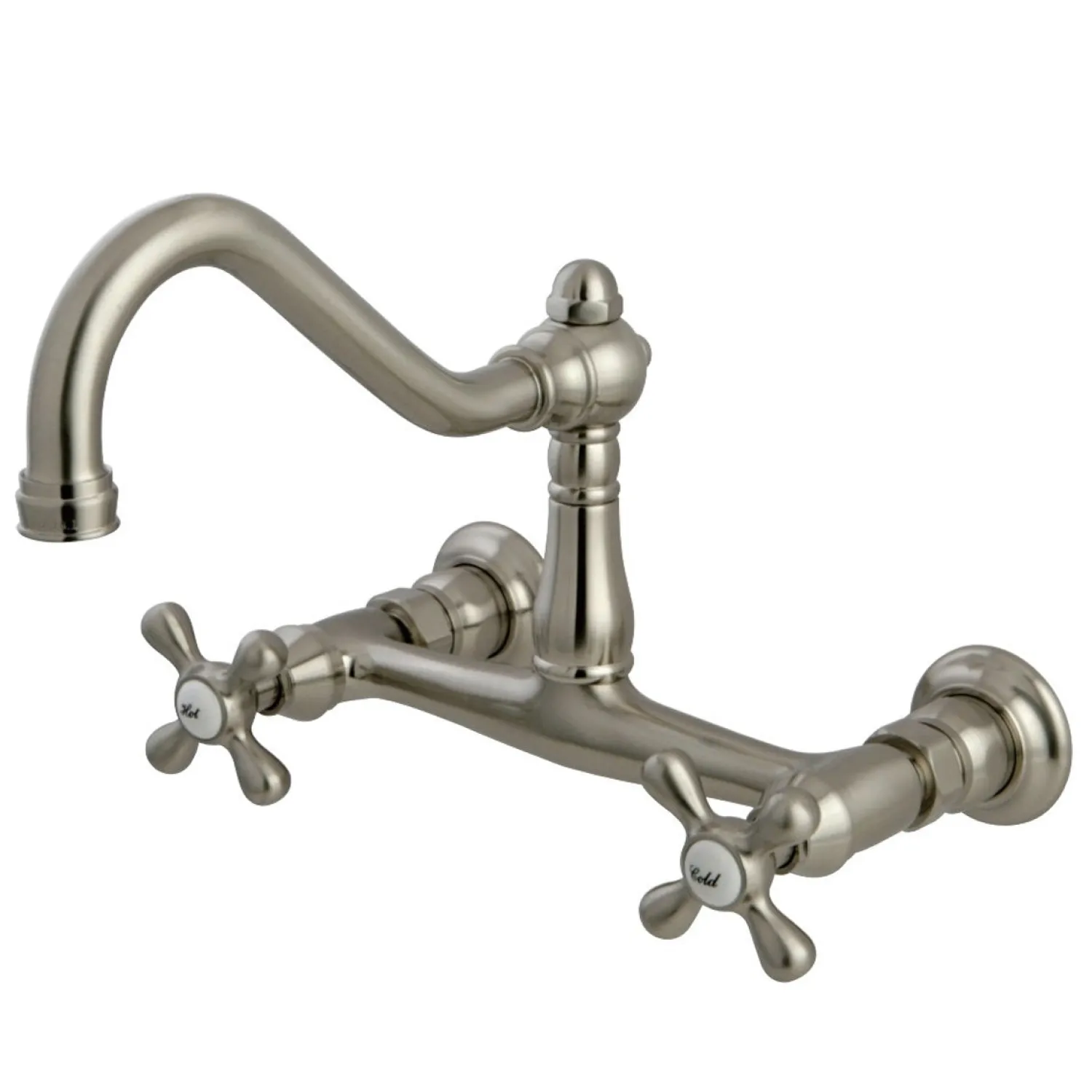 Clearance Vintage 8" Center Wall Mount Bathroom Faucet Wall Mount