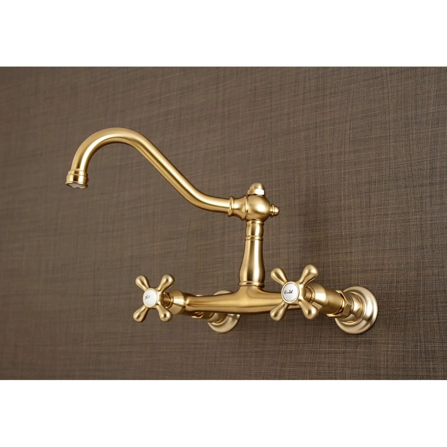Clearance Vintage 8" Center Wall Mount Bathroom Faucet Wall Mount