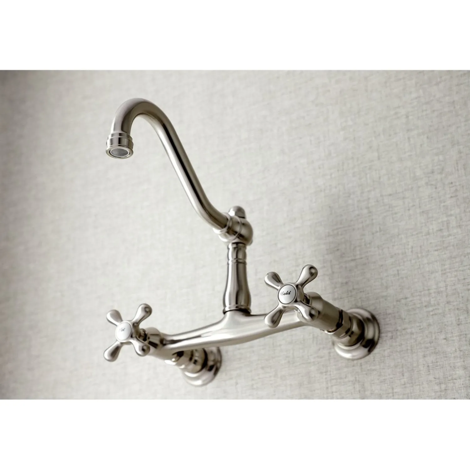 Clearance Vintage 8" Center Wall Mount Bathroom Faucet Wall Mount