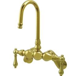 Clearance Vintage Classic Wall Mount Clawfoot Tub Filler Faucet Tub Faucets