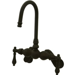 Clearance Vintage Classic Wall Mount Clawfoot Tub Filler Faucet Tub Faucets