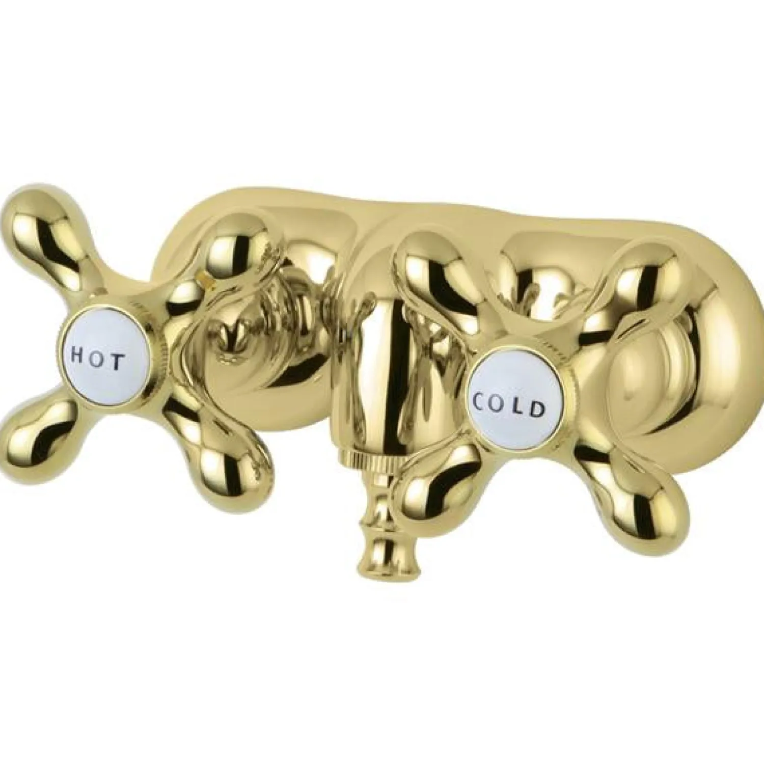 Clearance Vintage 3-3/8" Classic Wall Mount Clawfoot Tub Filler Tub Faucets