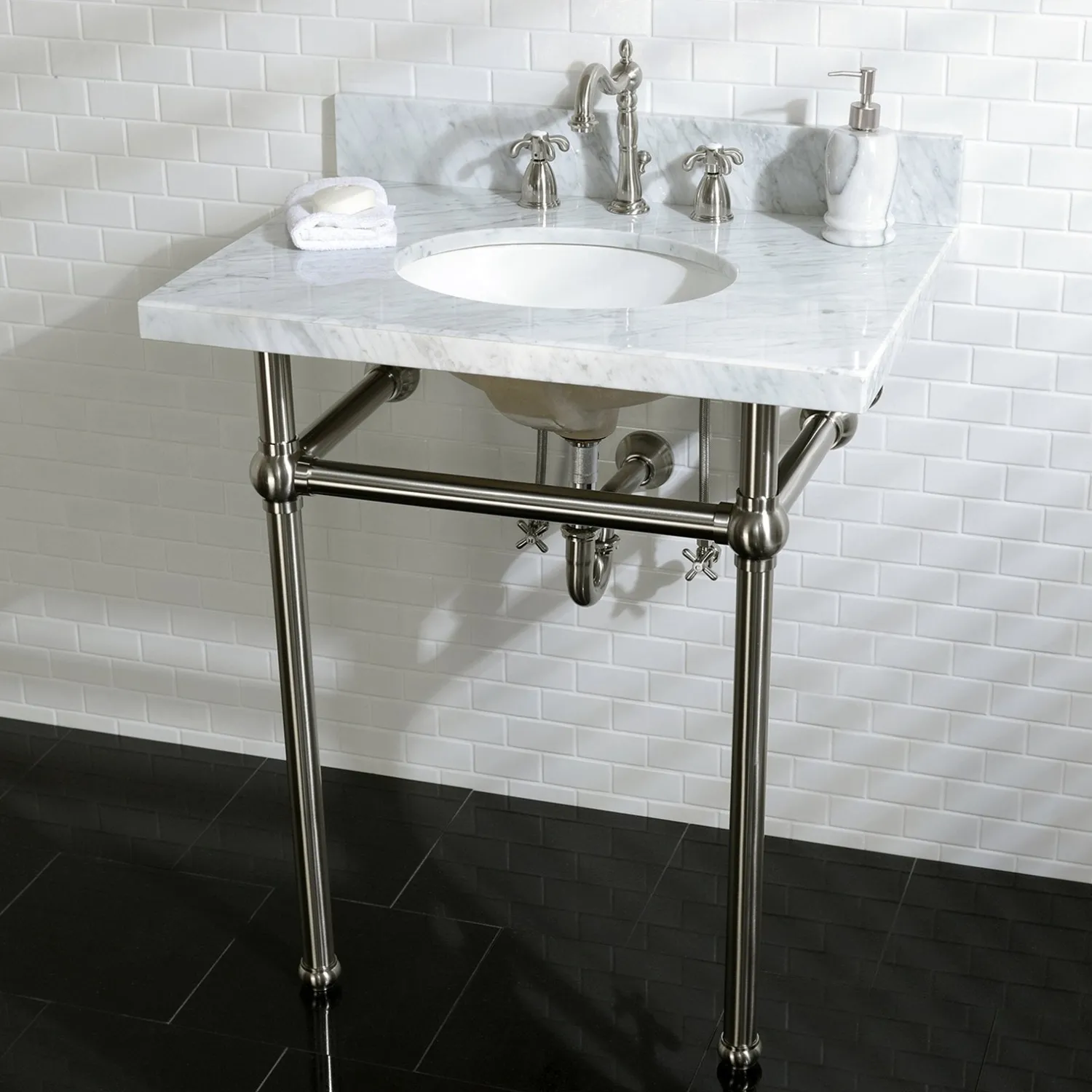 Sale Vintage Classic Angle Stop with 5/8" OD Compression x 3/8" OD Compression Toilet Parts