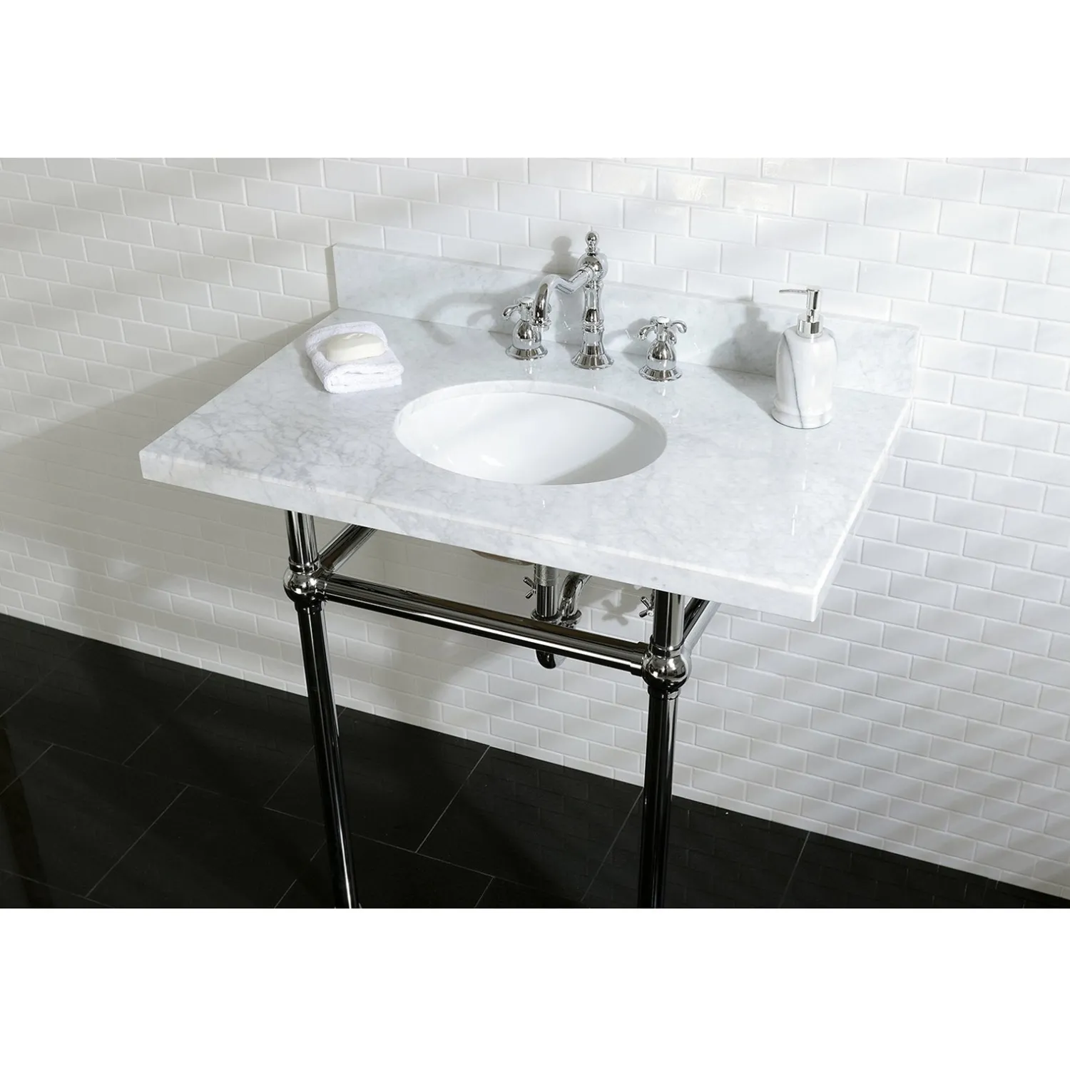Sale Vintage Classic Angle Stop with 5/8" OD Compression x 3/8" OD Compression Toilet Parts