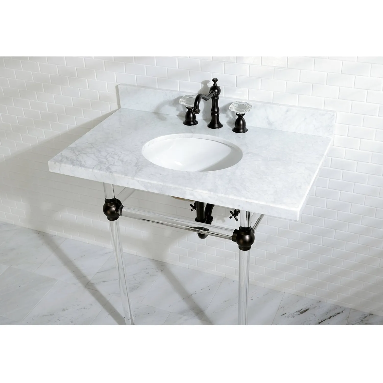 Sale Vintage Classic Angle Stop with 5/8" OD Compression x 3/8" OD Compression Toilet Parts