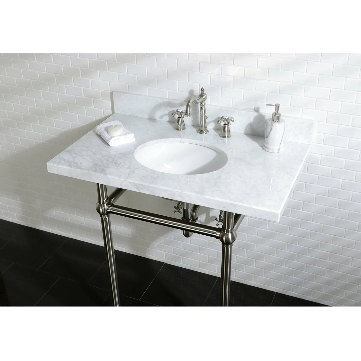 Sale Vintage Classic Angle Stop with 5/8" OD Compression x 3/8" OD Compression Toilet Parts