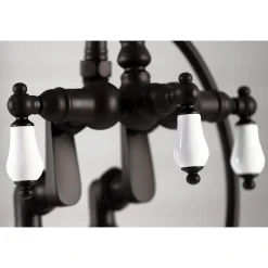 Hot Vintage Clawfoot Tub Faucet with Hand Shower Tub Faucets