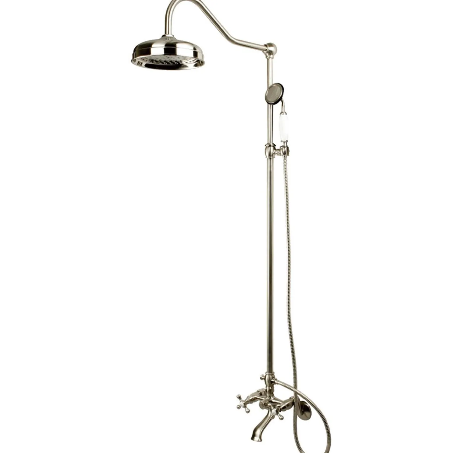 Vintage Clawfoot Tub Shower Combination Tub & Shower Sets