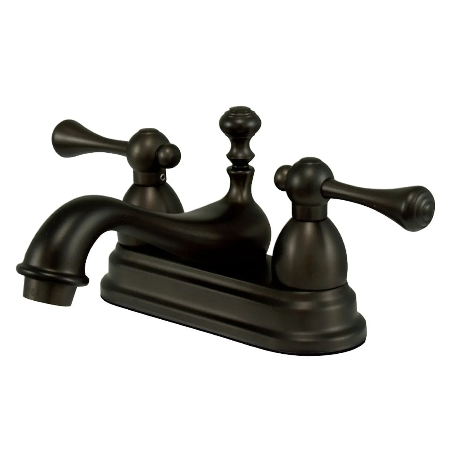 Sale Vintage Deck Mount Lever-Handle 4-Inch Centerset Bathroom Faucet 4" Center Set