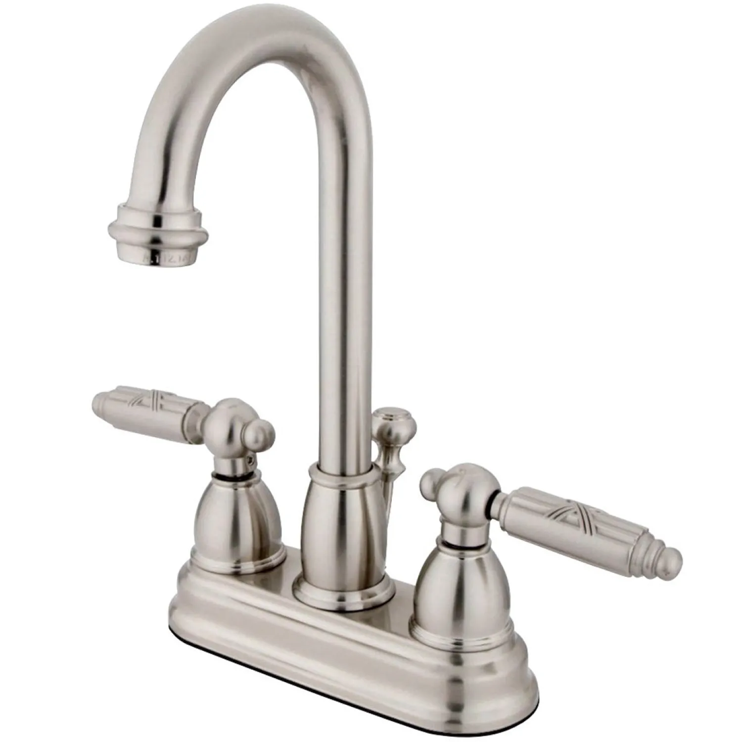Clearance Vintage Deck Mount 2-Handle 4-Inch Centerset Bathroom Faucet 4" Center Set