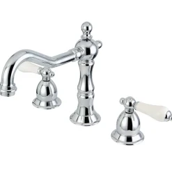 Sale Vintage Deck Mount 8 to 16-Inch 3-Hole Widespread Bathroom Faucet 8