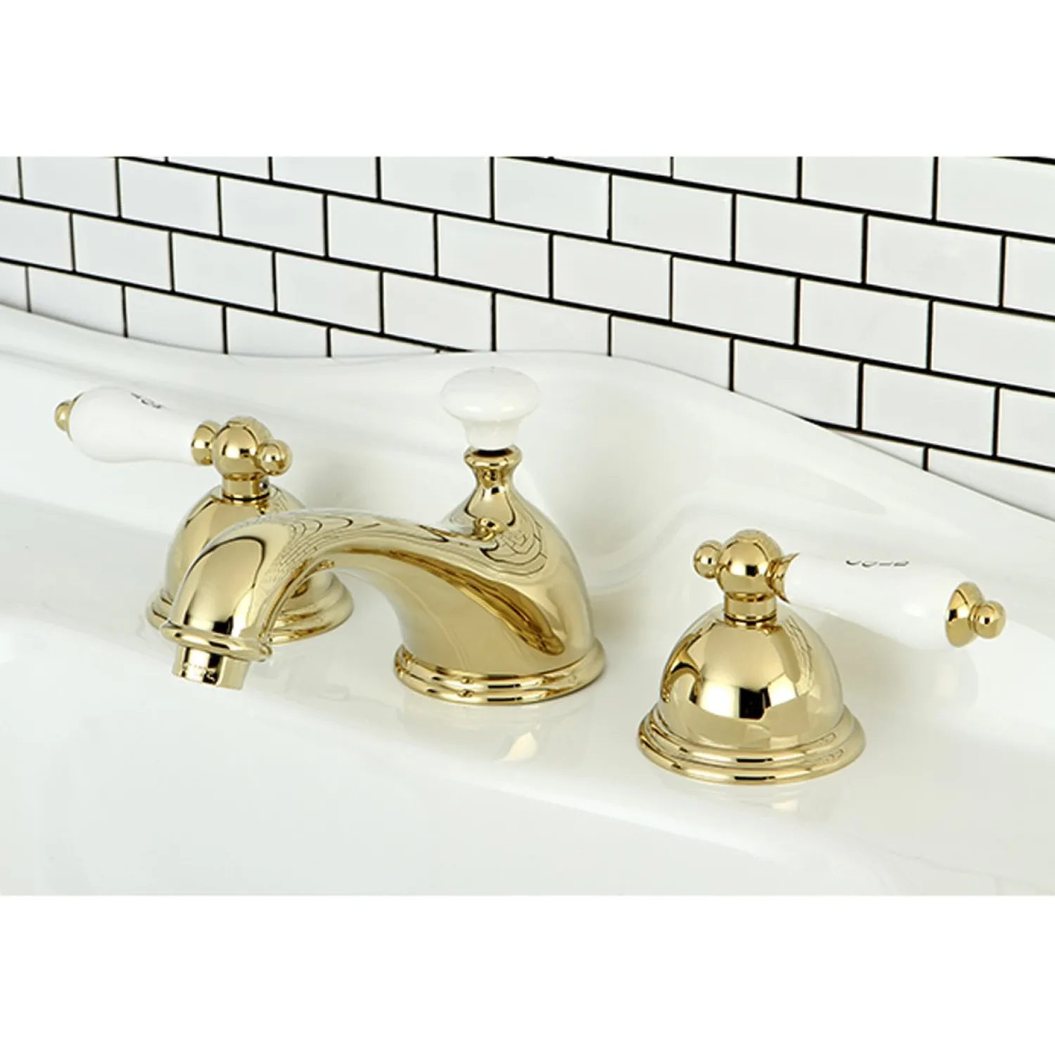 Discount Vintage Deck Mount 8 to 16-Inch Widespread Bathroom Faucet 8" Widespread
