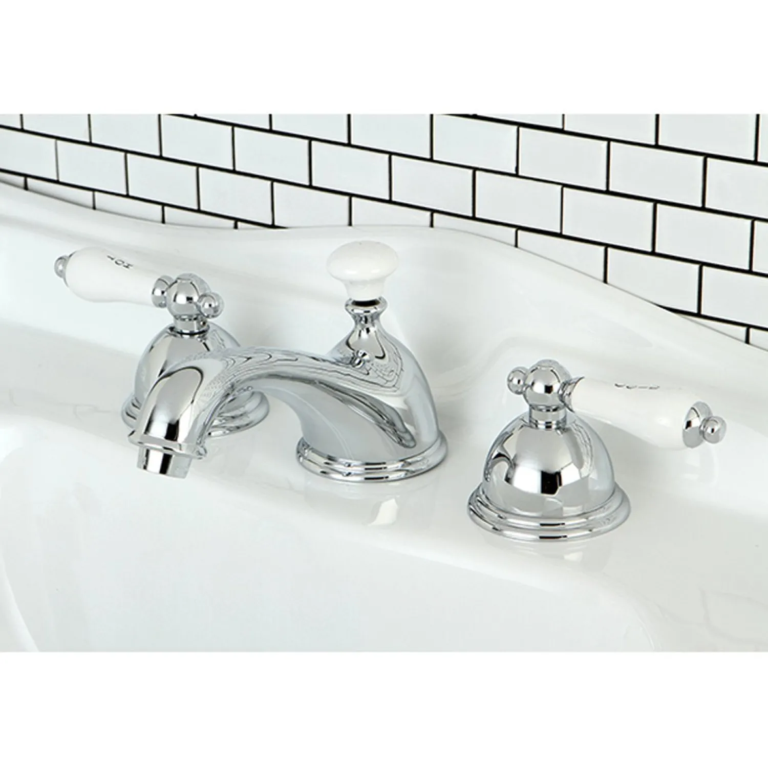 Discount Vintage Deck Mount 8 to 16-Inch Widespread Bathroom Faucet 8" Widespread