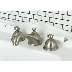 Discount Vintage Deck Mount 8 to 16-Inch Widespread Bathroom Faucet 8