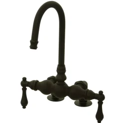 Best Vintage Deck Mount Clawfoot Tub Filler Faucet Tub Faucets