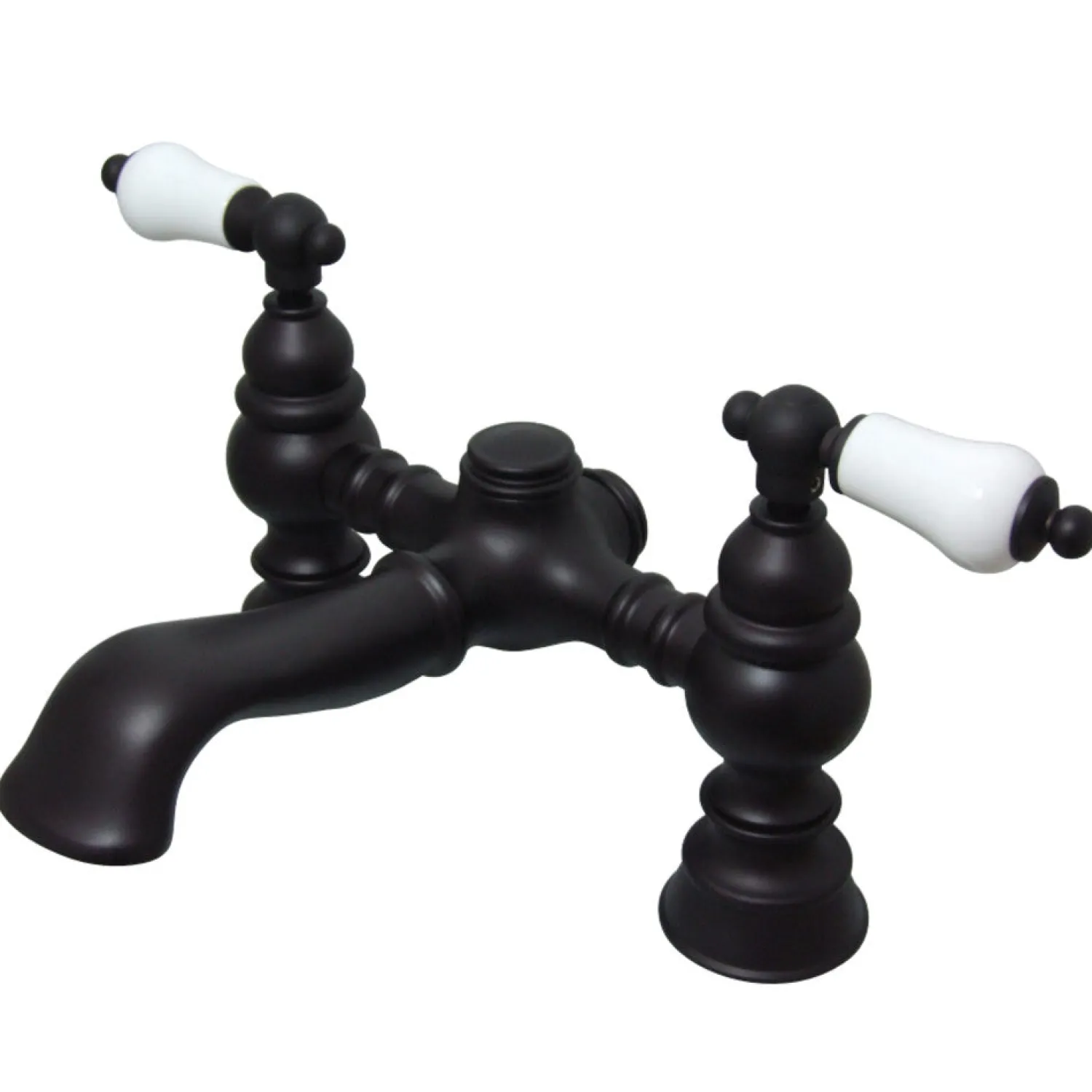 Clearance Vintage 7" Deck Mount Clawfoot Tub Filler Tub Faucets
