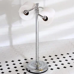 Vintage Freestanding Toilet Paper Stand Toilet Paper Holders
