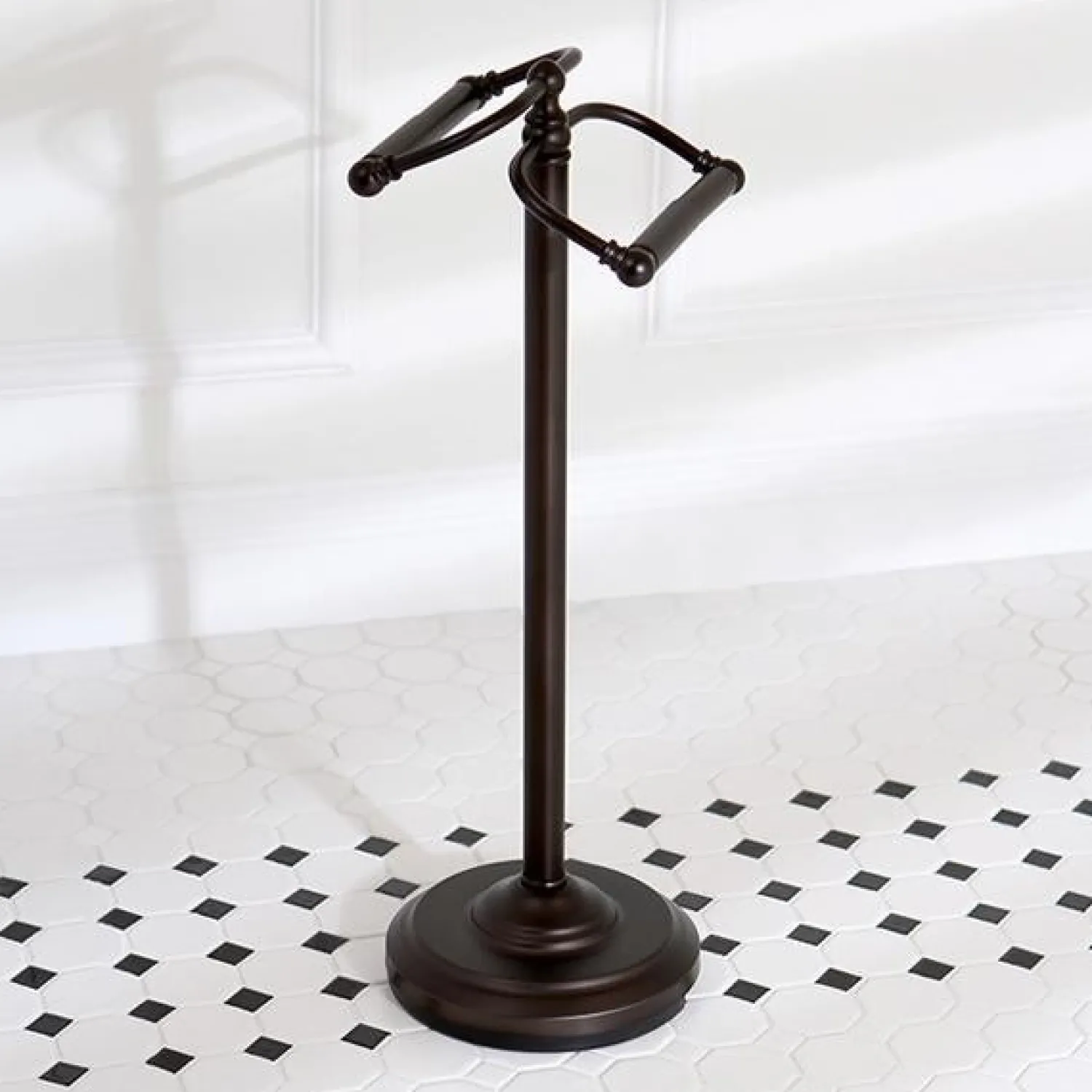 Vintage Freestanding Toilet Paper Stand Toilet Paper Holders