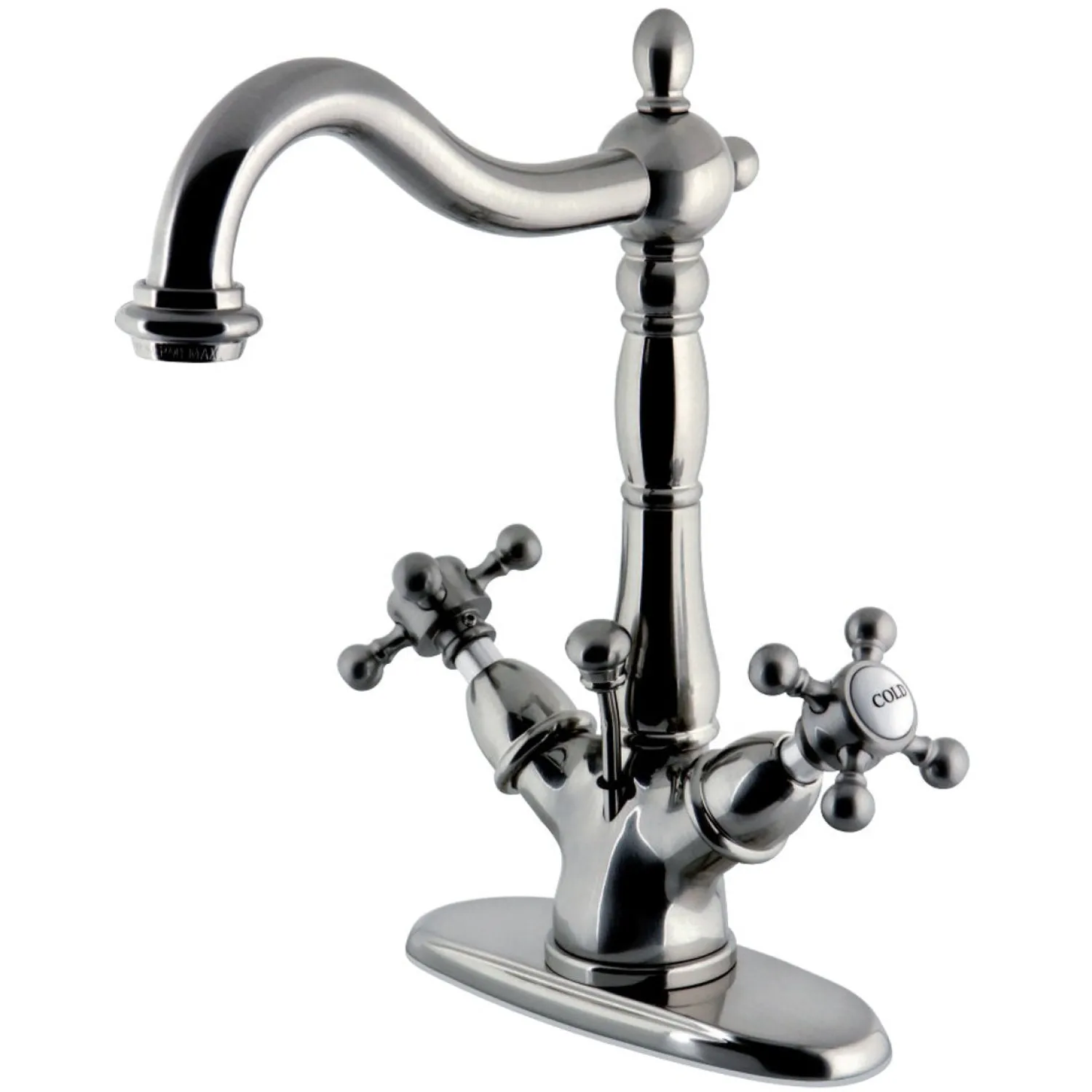 Discount Vintage 2-Handle 4-Inch Centerset Bathroom Faucet Single Hole|4" Center Set