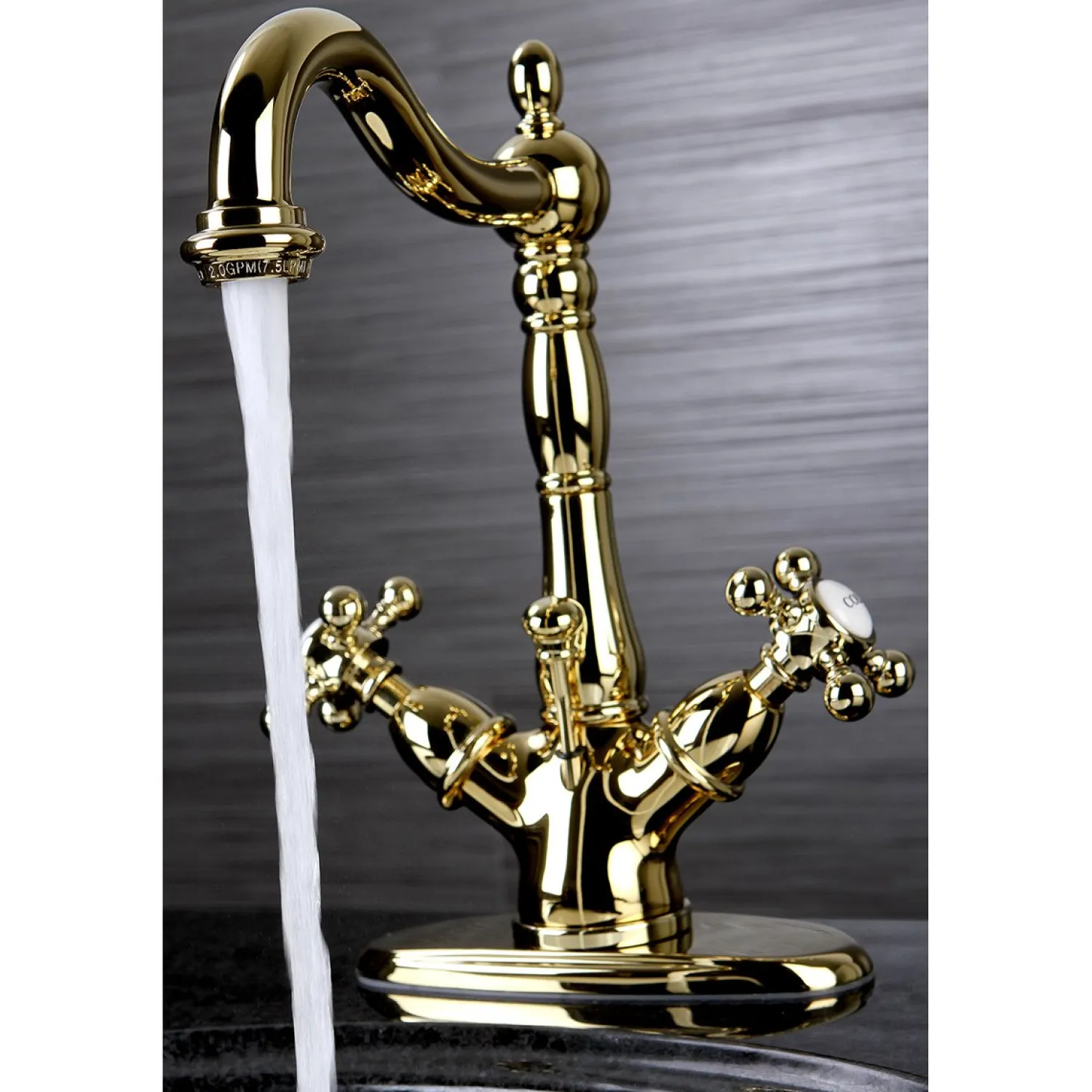 Discount Vintage 2-Handle 4-Inch Centerset Bathroom Faucet Single Hole|4" Center Set