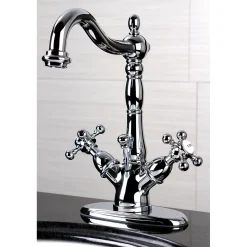 Discount Vintage 2-Handle 4-Inch Centerset Bathroom Faucet Single Hole|4