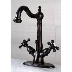 Discount Vintage 2-Handle 4-Inch Centerset Bathroom Faucet Single Hole|4