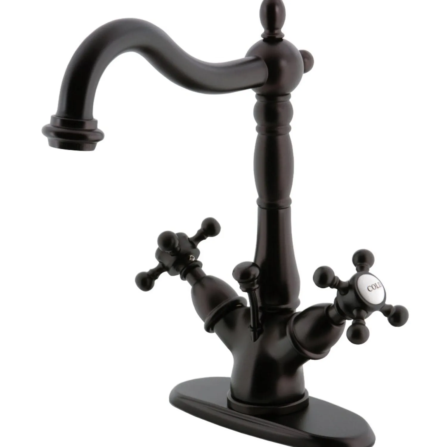 Discount Vintage 2-Handle 4-Inch Centerset Bathroom Faucet Single Hole|4" Center Set
