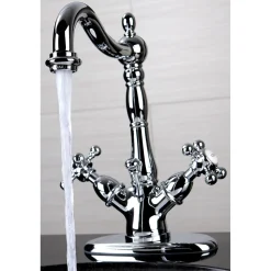Discount Vintage 2-Handle 4-Inch Centerset Bathroom Faucet Single Hole|4