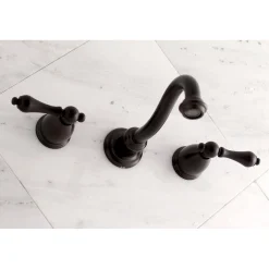 Hot Vintage 2-Handle Wall Mount Bathroom Faucet Wall Mount