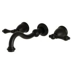 Hot Vintage 2-Handle Wall Mount Bathroom Faucet Wall Mount
