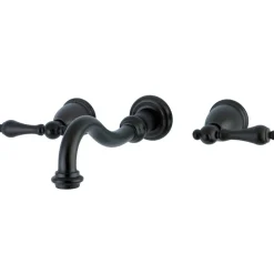 Hot Vintage 2-Handle Wall Mount Bathroom Faucet Wall Mount