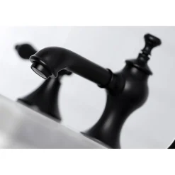 Best Vintage 3-Hole 8-Inch Widespread Bathroom Faucet 8" Widespread
