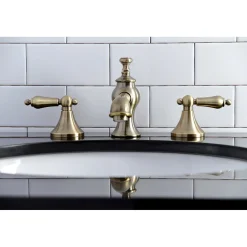 Best Vintage 3-Hole 8-Inch Widespread Bathroom Faucet 8
