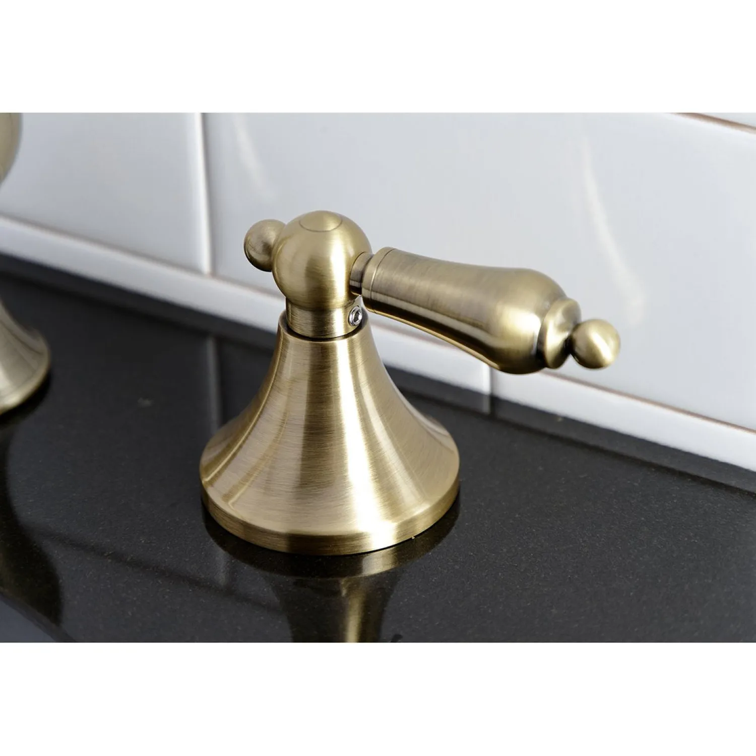 Best Vintage 3-Hole 8-Inch Widespread Bathroom Faucet 8" Widespread
