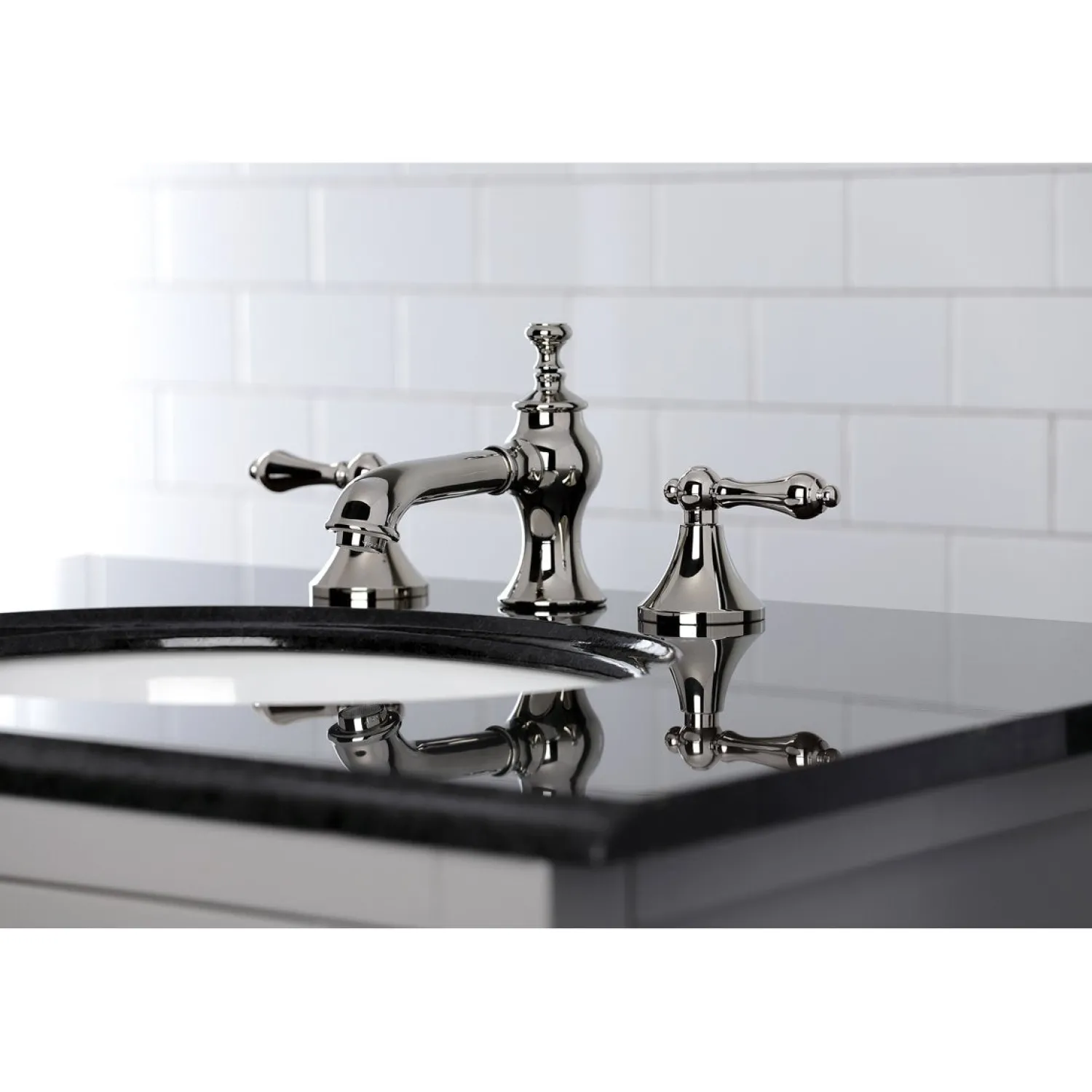 Best Vintage 3-Hole 8-Inch Widespread Bathroom Faucet 8" Widespread