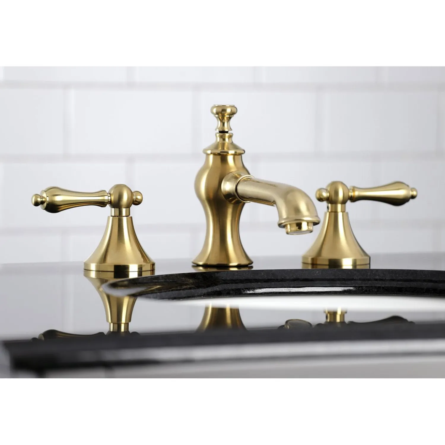 Best Vintage 3-Hole 8-Inch Widespread Bathroom Faucet 8" Widespread