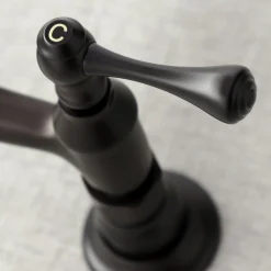 Vintage 2-Hole Wall Mount Bathroom Faucet Wall Mount
