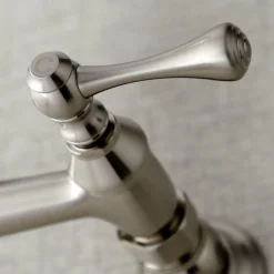 Vintage 2-Hole Wall Mount Bathroom Faucet Wall Mount