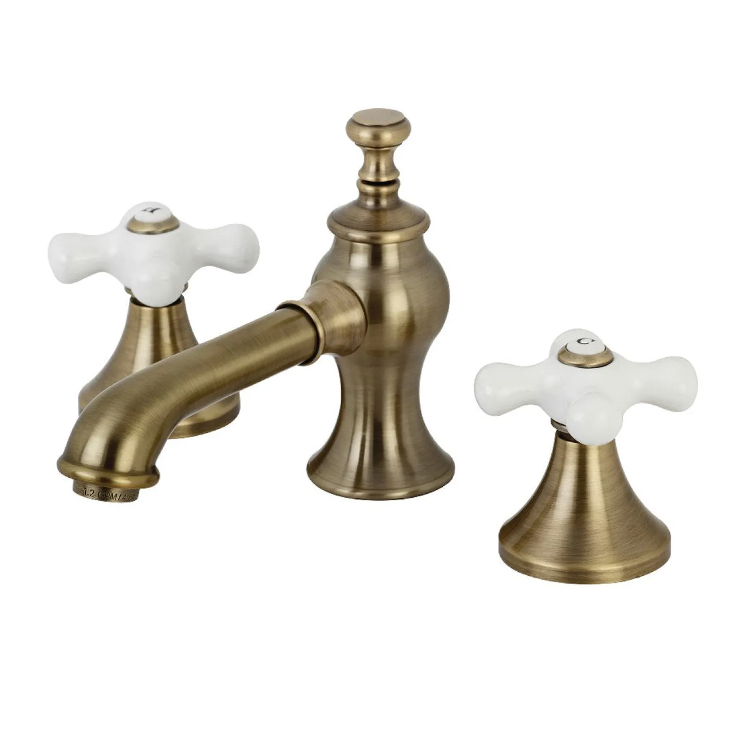Outlet Vintage 3-Hole 8" Widespread Bathroom Faucet 8" Widespread