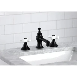 Outlet Vintage 3-Hole 8" Widespread Bathroom Faucet 8" Widespread