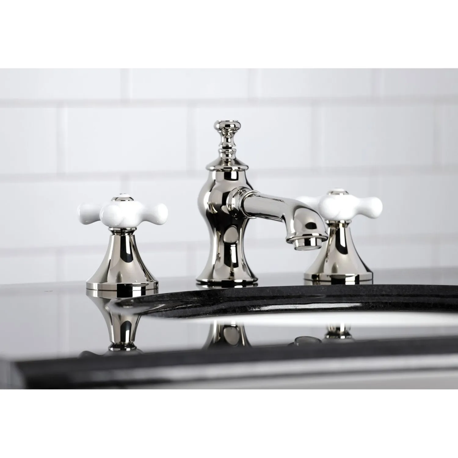 Outlet Vintage 3-Hole 8" Widespread Bathroom Faucet 8" Widespread