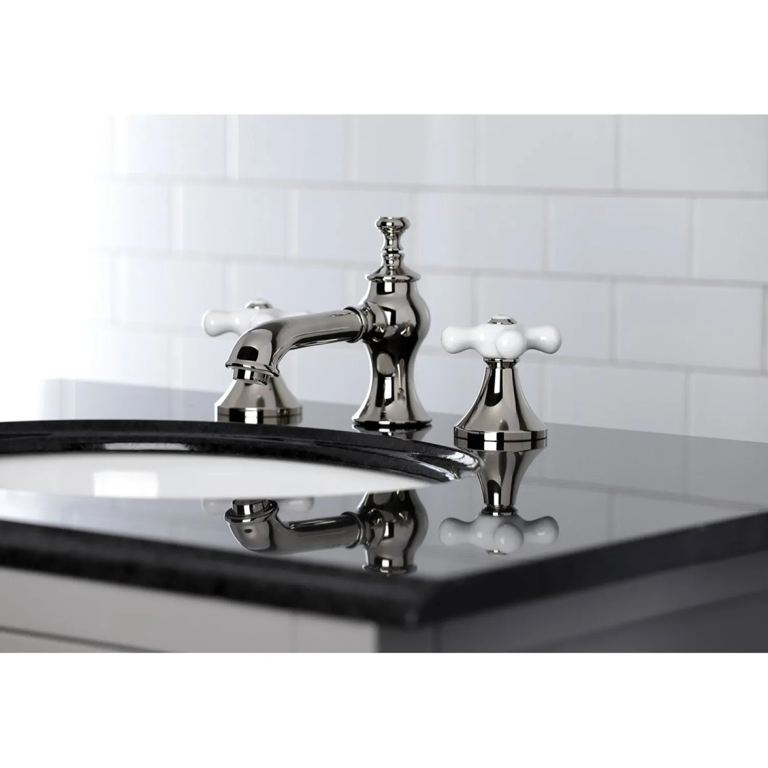 Outlet Vintage 3-Hole 8" Widespread Bathroom Faucet 8" Widespread