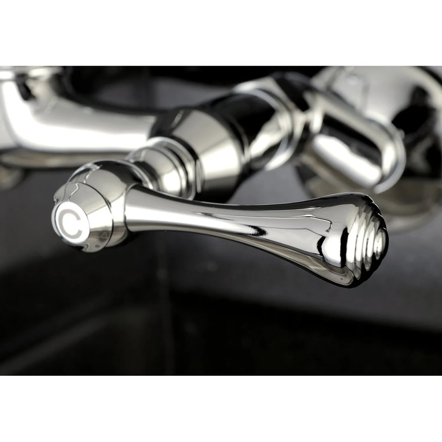 Hot Vintage 6-Inch Adjustable Center Wall Mount Kitchen Faucet Wall Mounted Kitchen Faucets
