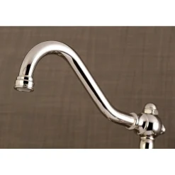 Hot Vintage 6-Inch Adjustable Center Wall Mount Kitchen Faucet Wall Mounted Kitchen Faucets