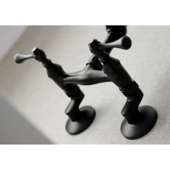 Hot Vintage 6-Inch Adjustable Center Wall Mount Kitchen Faucet Wall Mounted Kitchen Faucets
