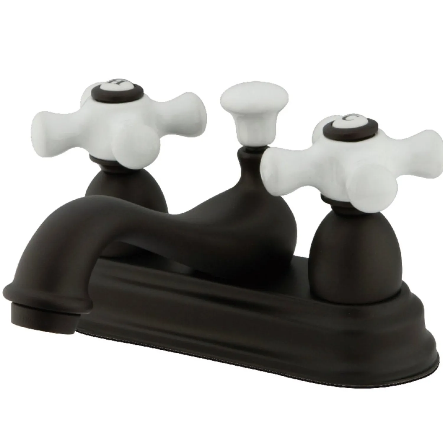 New Vintage 4-Inch Centerset Deck Mount Bathroom Faucet 4" Center Set