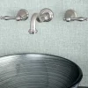 Vintage Lever-Handle Wall Mount Bathroom Faucet Wall Mount