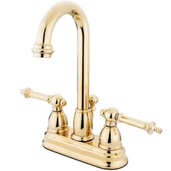 Hot Vintage Lever-Handle 4-Inch Centerset Bathroom Faucet 4" Center Set