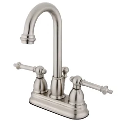 Hot Vintage Lever-Handle 4-Inch Centerset Bathroom Faucet 4