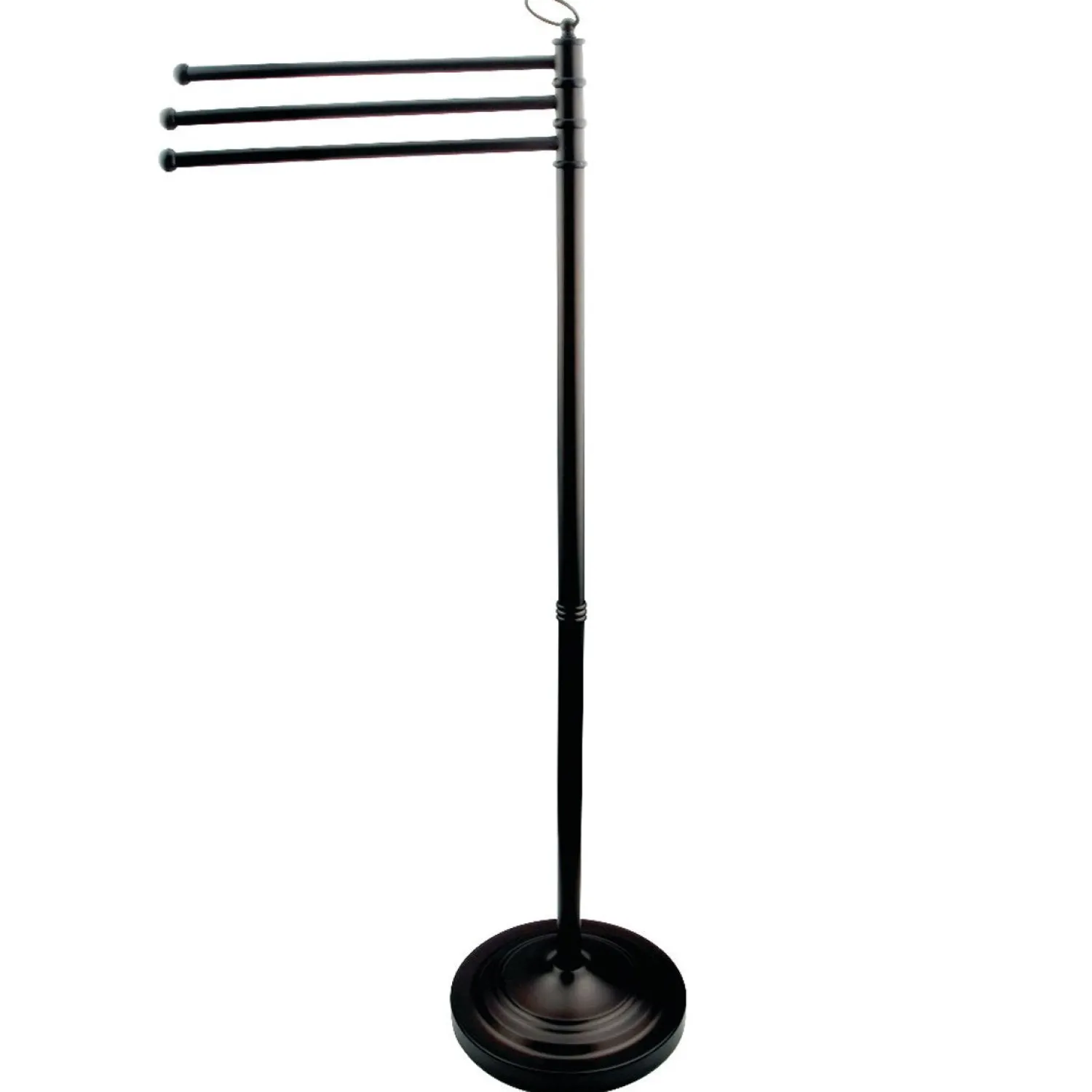 Hot Vintage Pedestal Towel Bar in Matte Black Free-Standing Towel Racks|Towel Bars